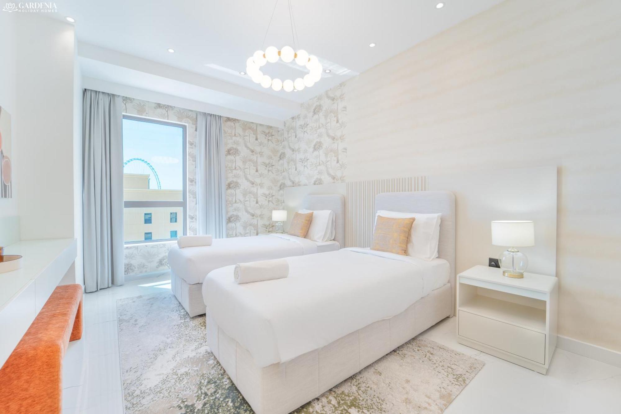 Jbr Amwaj 4 , Upgraded Sea And Ain Dubai Views, 2M Walk To Beach By Gardenia Suitse Exteriör bild