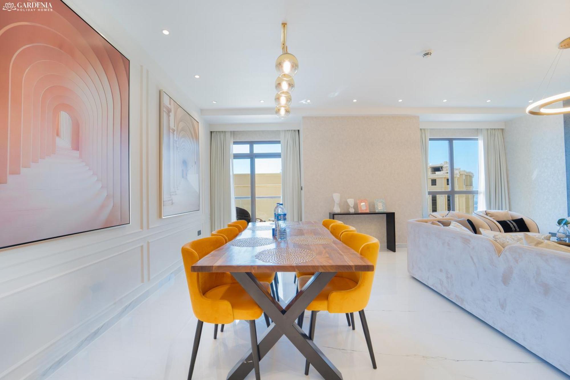 Jbr Amwaj 4 , Upgraded Sea And Ain Dubai Views, 2M Walk To Beach By Gardenia Suitse Exteriör bild