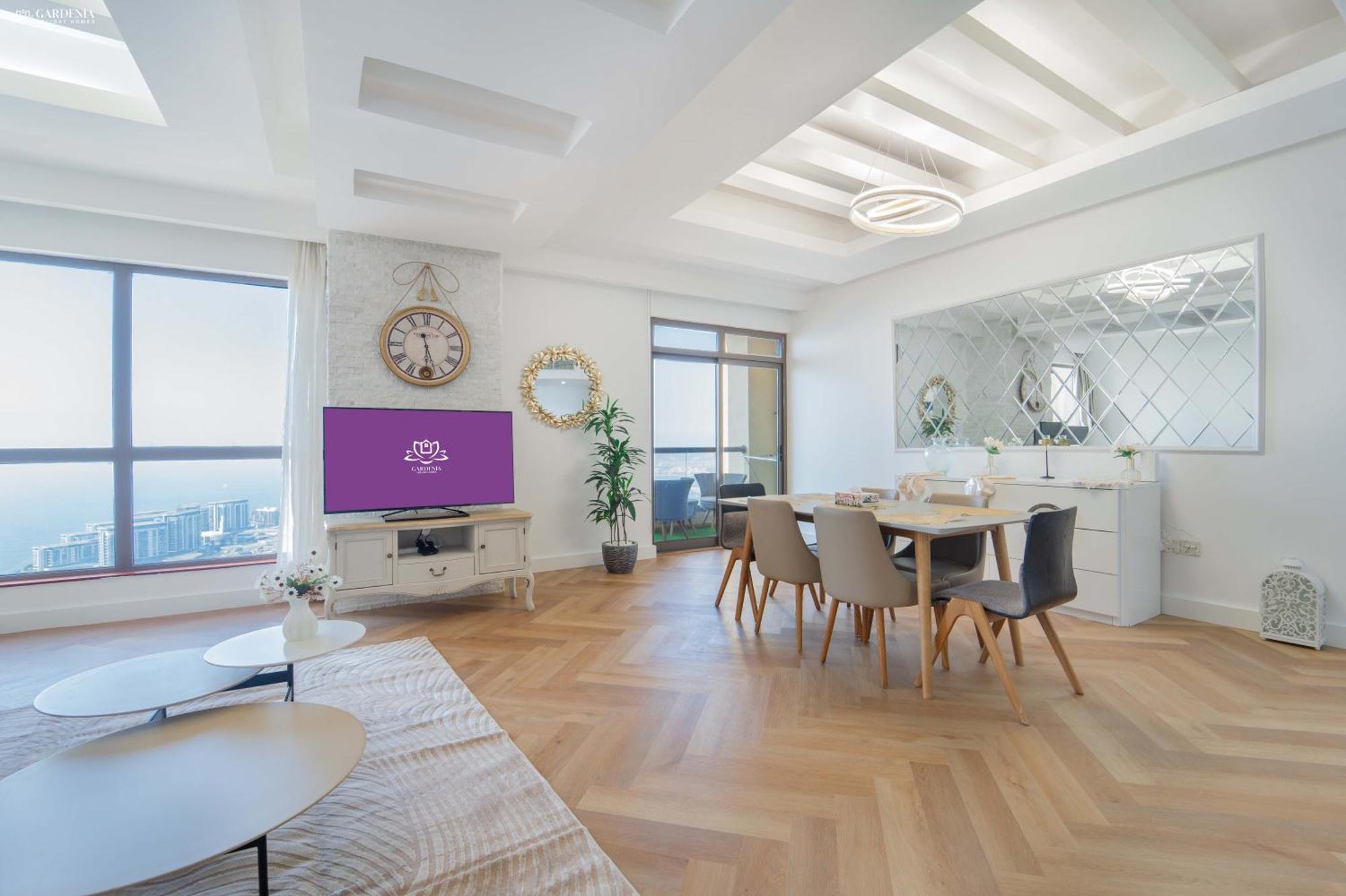 Jbr Amwaj 4 , Upgraded Sea And Ain Dubai Views, 2M Walk To Beach By Gardenia Suitse Exteriör bild