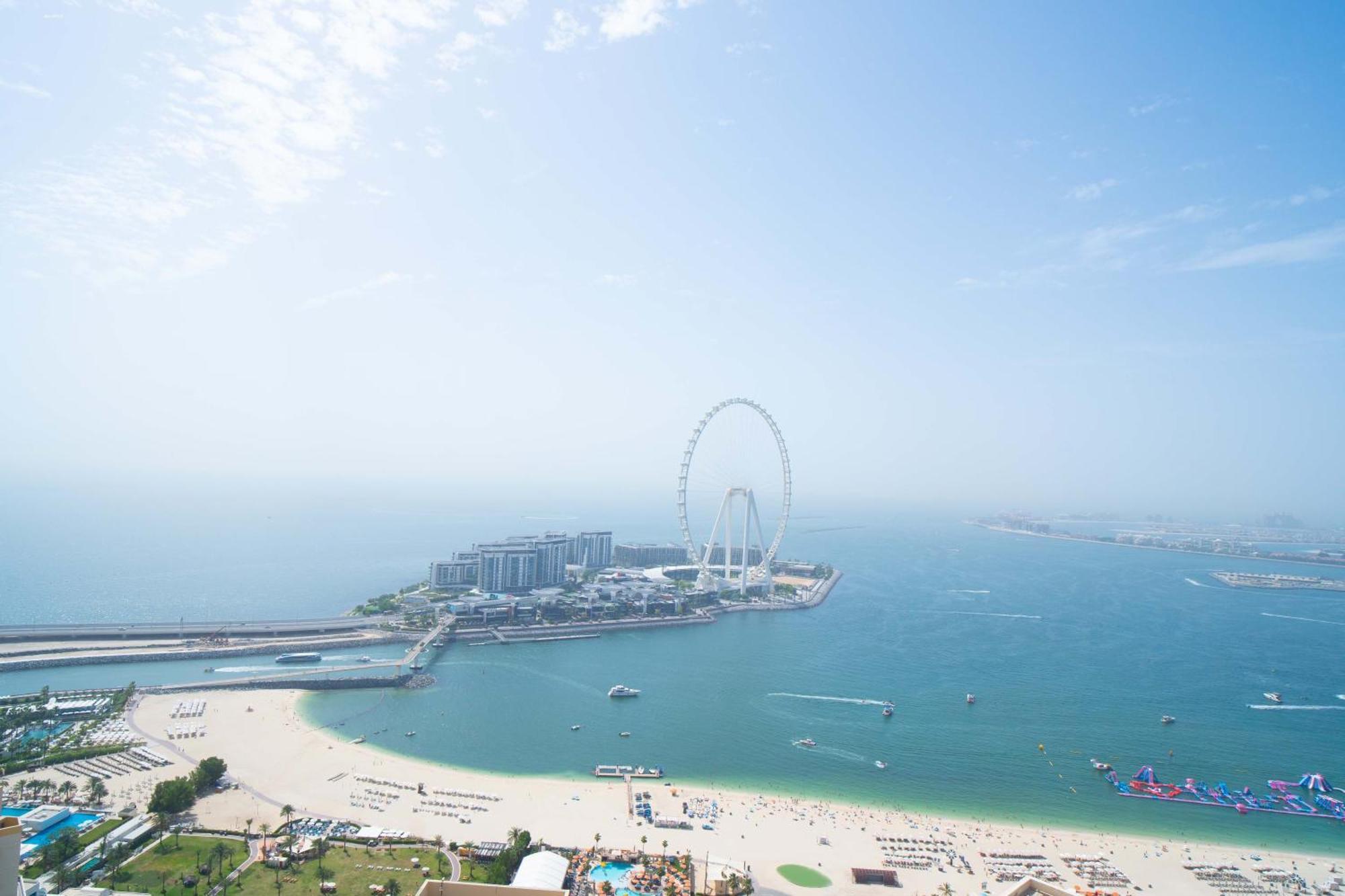 Jbr Amwaj 4 , Upgraded Sea And Ain Dubai Views, 2M Walk To Beach By Gardenia Suitse Exteriör bild