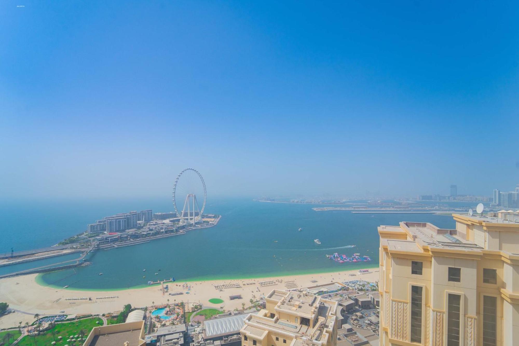Jbr Amwaj 4 , Upgraded Sea And Ain Dubai Views, 2M Walk To Beach By Gardenia Suitse Exteriör bild