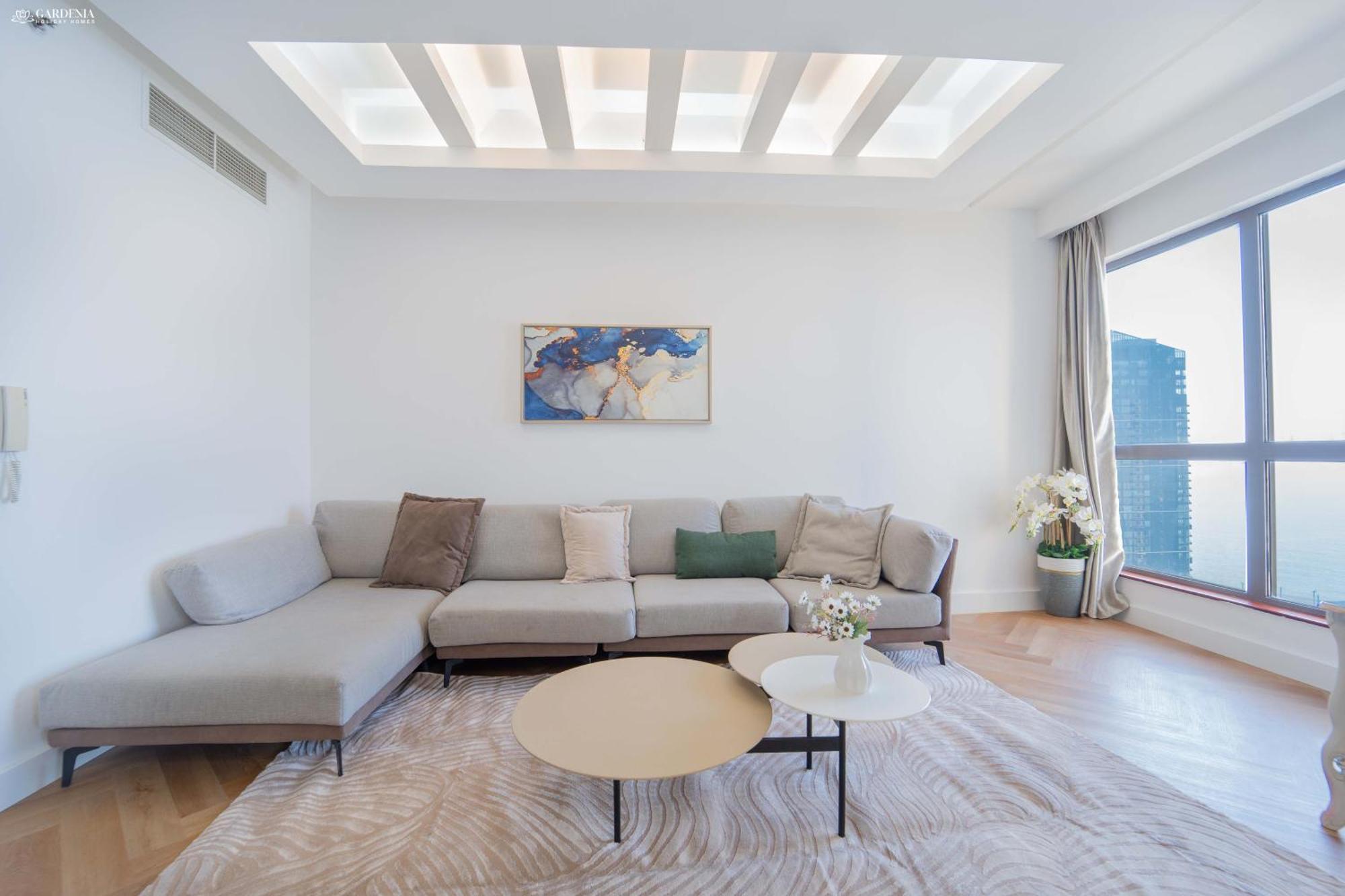 Jbr Amwaj 4 , Upgraded Sea And Ain Dubai Views, 2M Walk To Beach By Gardenia Suitse Exteriör bild