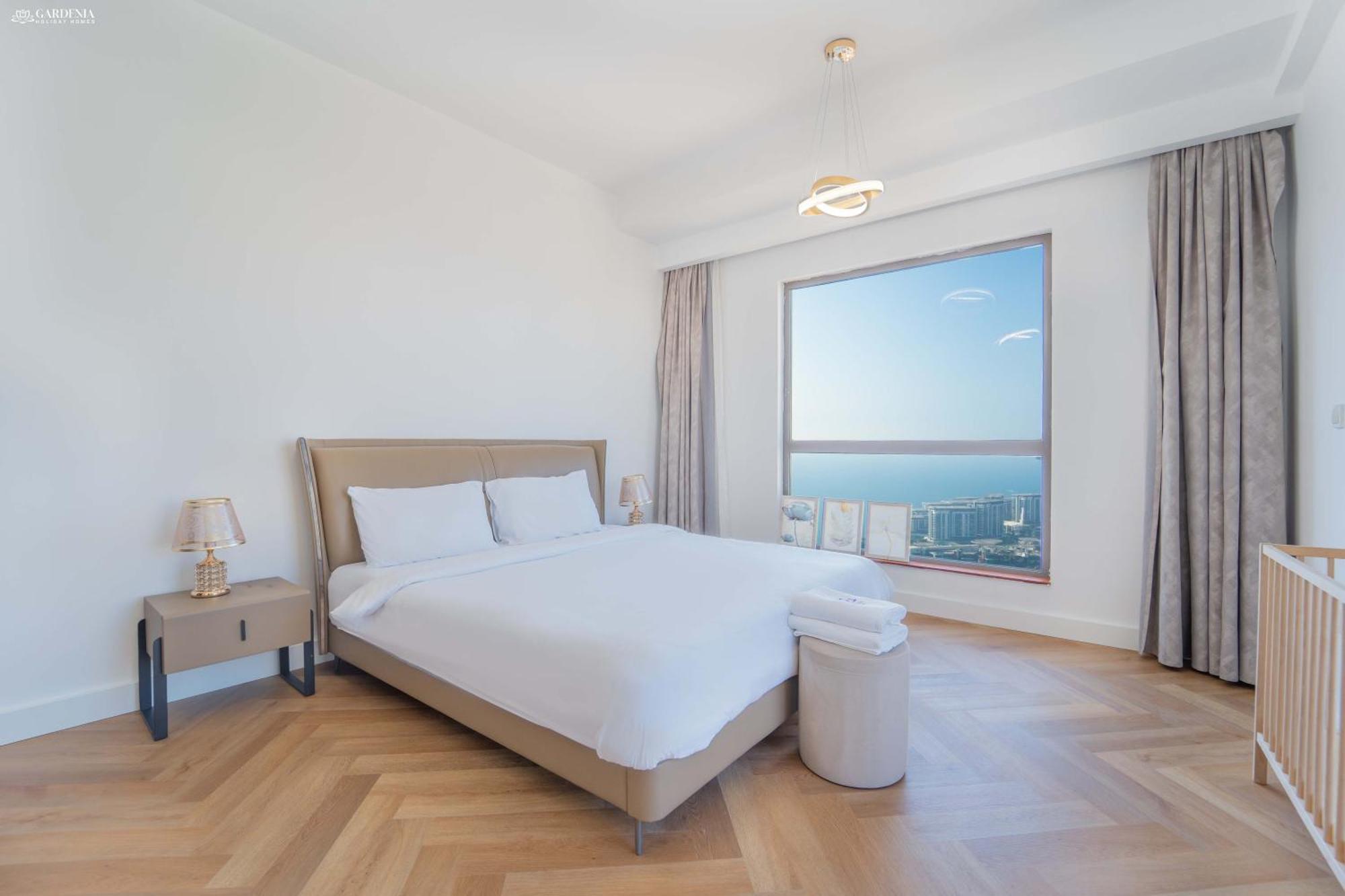 Jbr Amwaj 4 , Upgraded Sea And Ain Dubai Views, 2M Walk To Beach By Gardenia Suitse Exteriör bild